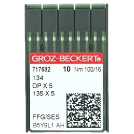 Иглы Groz-Beckert DPx5 FFG/SES (134 FFG) №100/16