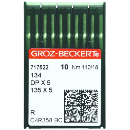 Иглы Groz-Beckert DPx5 (134) №110/18
