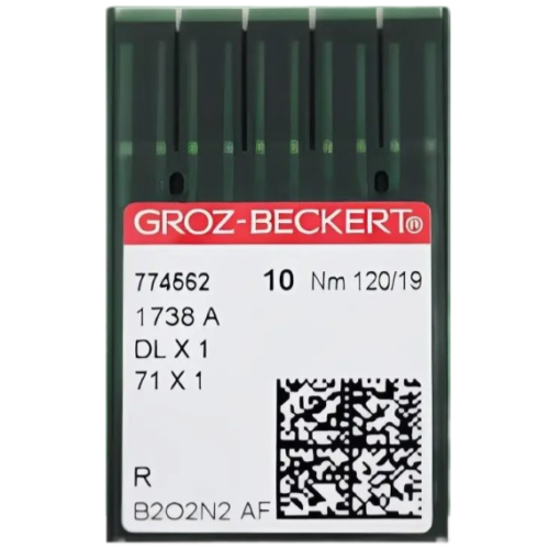 Иглы Groz-Beckert DLx1 (11738A) №120/19
