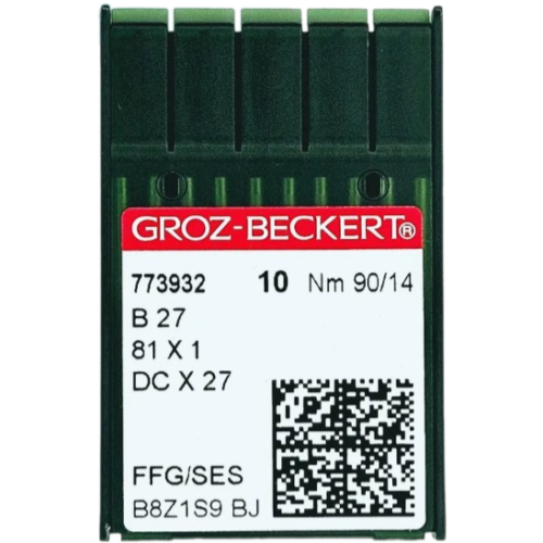 Иглы Groz-Beckert DCx27 FFG/SES (Bx27FFG) №90/14